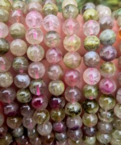 Watermeloentoermalijn armbanden