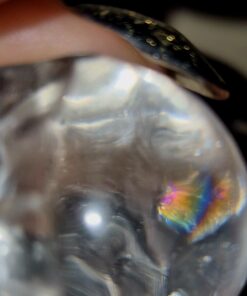 Alternative view of Braziliaanse lemuurkwarts skull 13