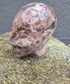 Alternative view of Fluoriet sfalariet Elfen skull