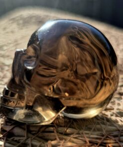 Alternative view of Braziliaanse rookkwarts/lemuur skull 15