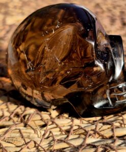 Alternative view of Braziliaanse rookkwarts skull 18