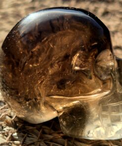 Alternative view of Braziliaanse rookkwarts/lemuur skull 20