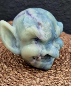 Alternative view of Dumortieriet Trollen skull