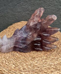 Alternative view of Fluoriet draken schedel