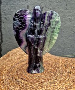 Paarse fluoriet engel