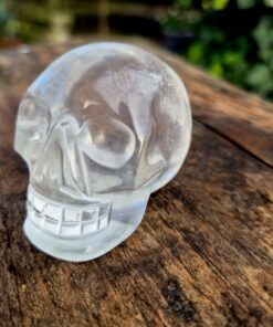 Alternative view of Braziliaanse lemuurkwarts skull 06