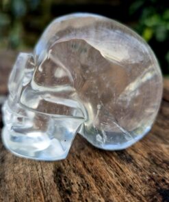 Alternative view of Braziliaanse lemuurkwarts skull 01