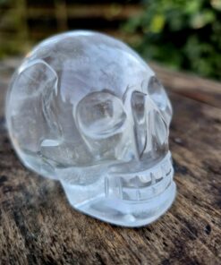 Alternative view of Braziliaanse lemuurkwarts skull 02