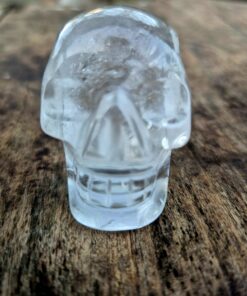 Alternative view of Braziliaanse lemuurkwarts skull 04