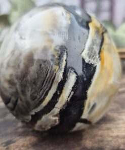 Alternative view of Vulkaan agaat schedel