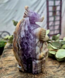 Amethist/agaat vliegende draak