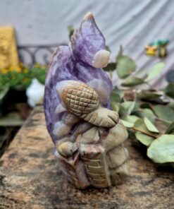 Alternative view of Amethist/agaat vliegende draak