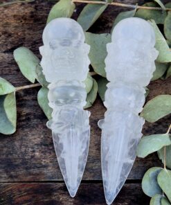 Tibetaanse Phurba bergkristal