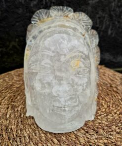 Mystiek Native skull bergkristal