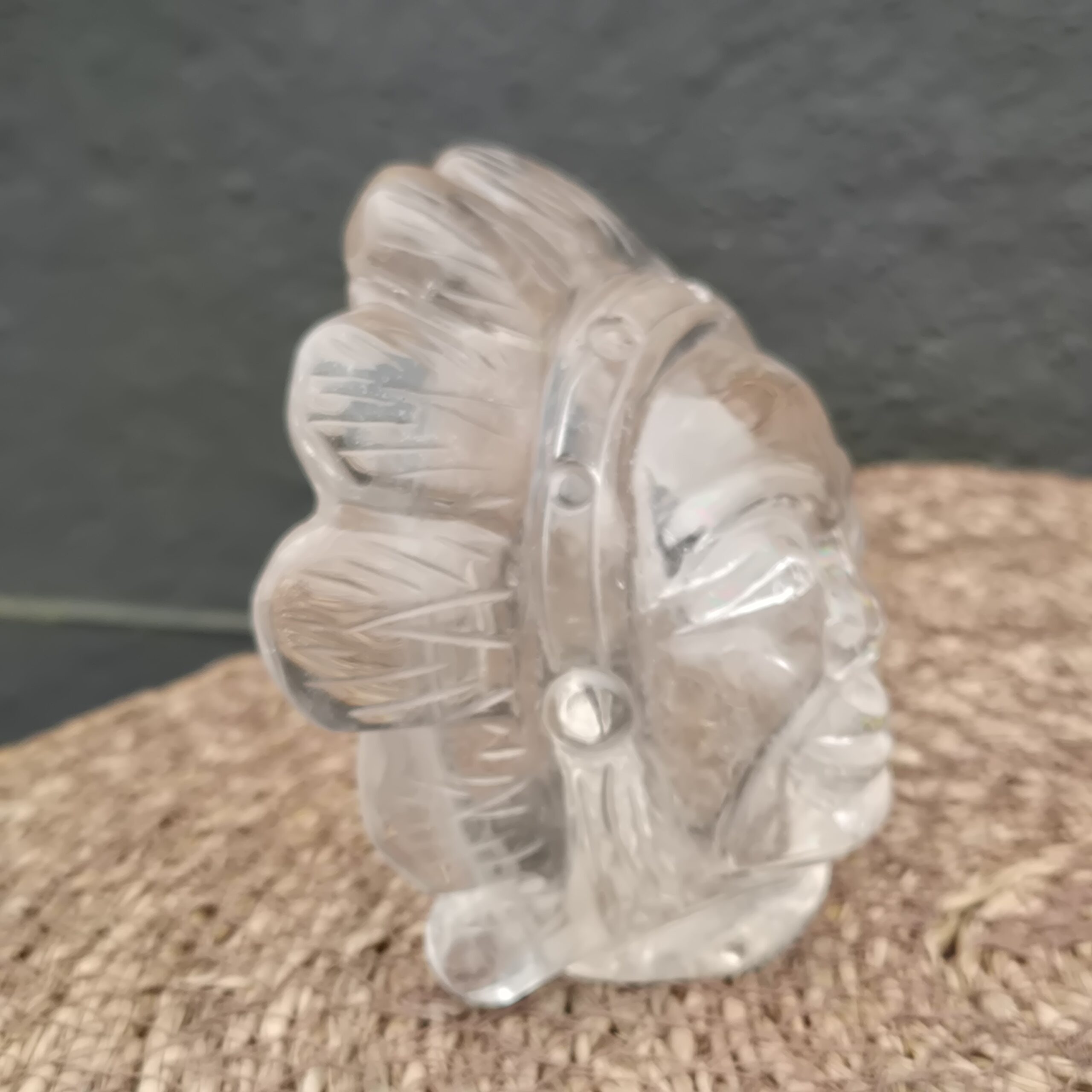 Mystiek Native skull lemuurkwarts - Afbeelding 8