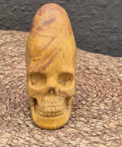 Alternative view of Peruaanse jaspis longhead schedel2