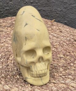 Peruaanse longhead jaspis schedel