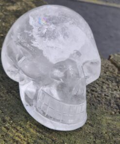 Bergkristal skull