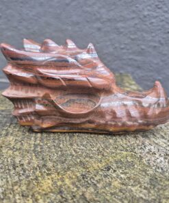 Tijgerijzer draken skull 1