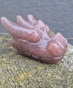 Aardbeienkwartsdraken skull 10
