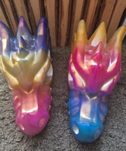 Alternative view of Aura Draken skull koppel
