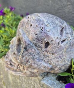 Alternative view of Sfalariet met fluoriet skull