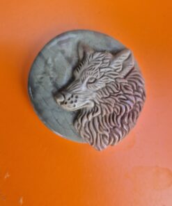 Jaspis wolf skull