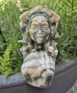 Afgaanse jade Medusa
