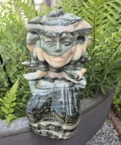 Medusa van afgaanse jade XXL