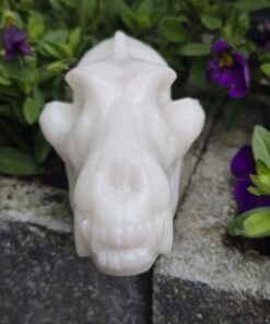 Alternative view of Witte jade wolfskull
