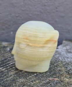 Alternative view of Afgaanse jade avatar skull 2
