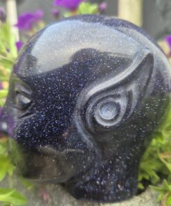 Blauwe goudsteen Elf skull