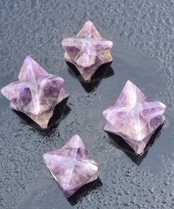 Set Amethist geometrische figuren