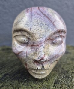 Alternative view of Jaspis Avatar Elf skull 1