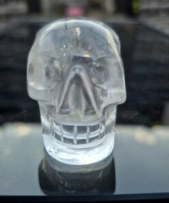 Alternative view of Braziliaanse lemuurkwarts skull C